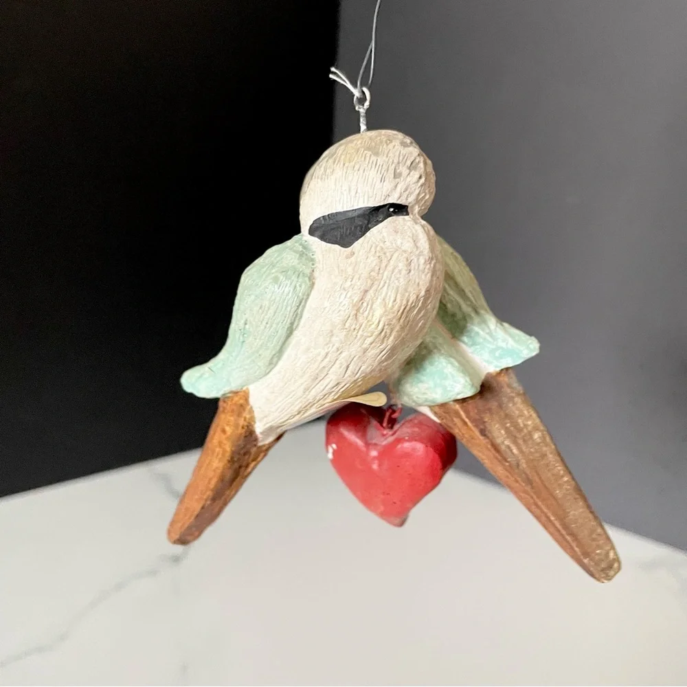 Two Turtle Doves Ornament by House of Hatten